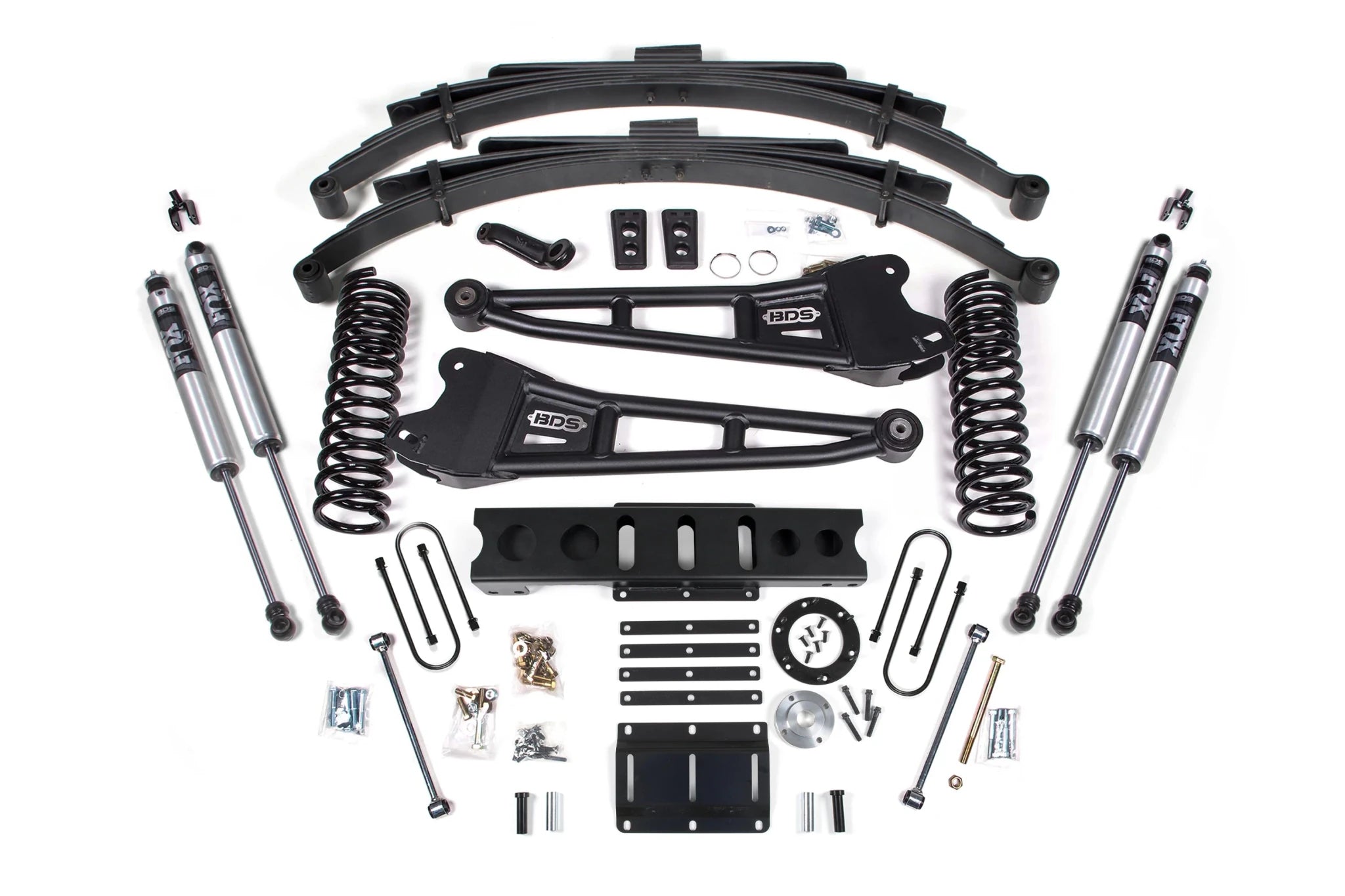 BDS Suspension 6 Inch Lift Kit w/ Radius Arm (2013 - 2018 3500 Cummins 4WD) - Southern Diesel Supply