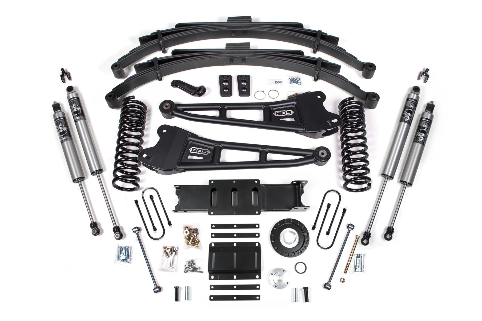 BDS Suspension 6 Inch Lift Kit w/ Radius Arm (2013 - 2018 3500 Cummins 4WD) - Southern Diesel Supply