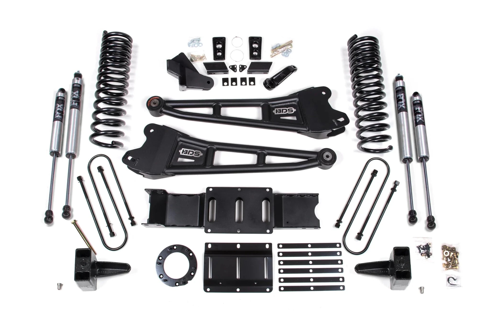 BDS Suspension 6 Inch Lift Kit w/ Radius Arm (2019 - 2024 3500 Cummins 4WD) - Southern Diesel Supply