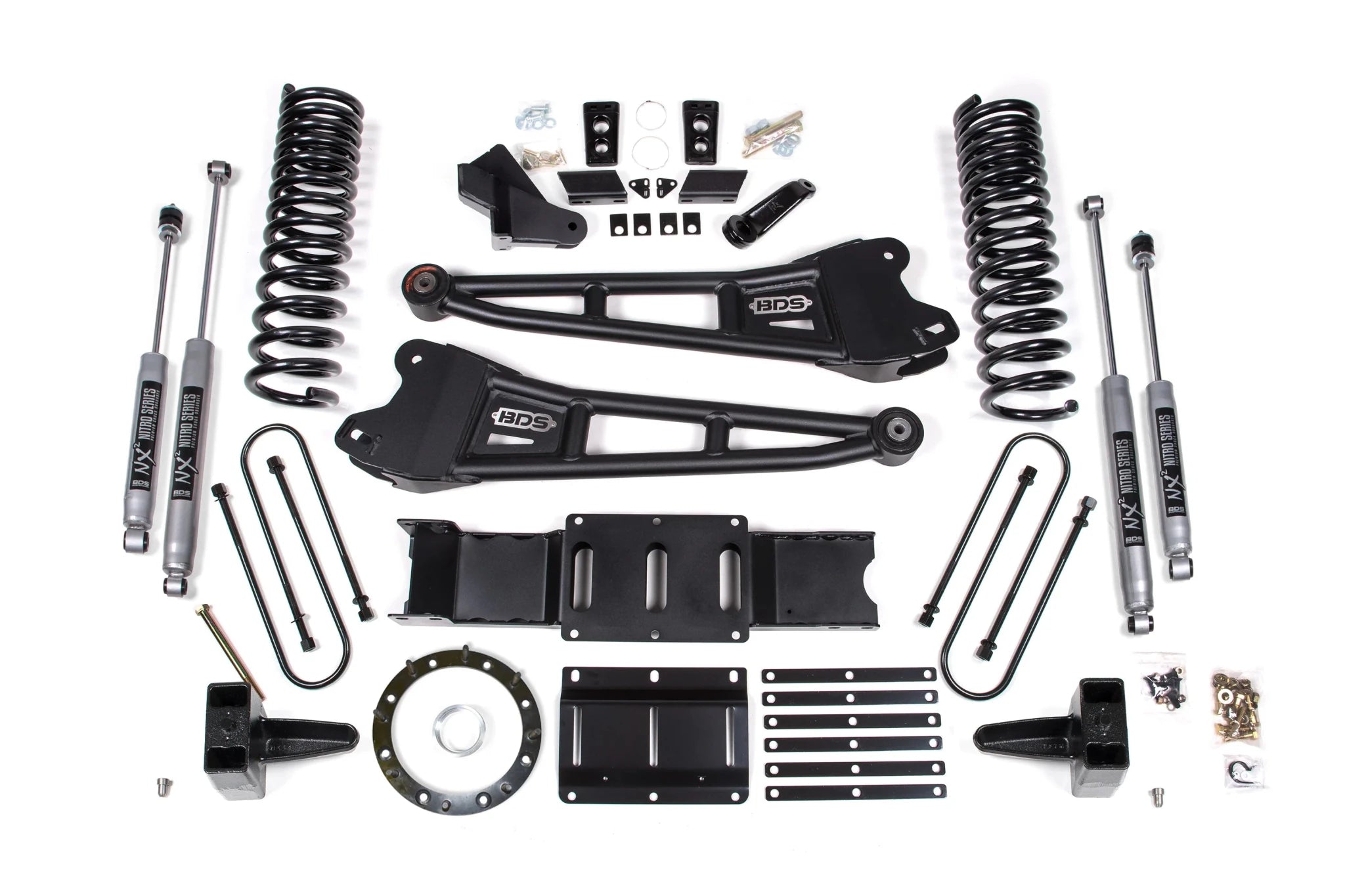 BDS Suspension 6 Inch Lift Kit w/ Radius Arm (2019 - 2024 3500 Cummins 4WD) - Southern Diesel Supply