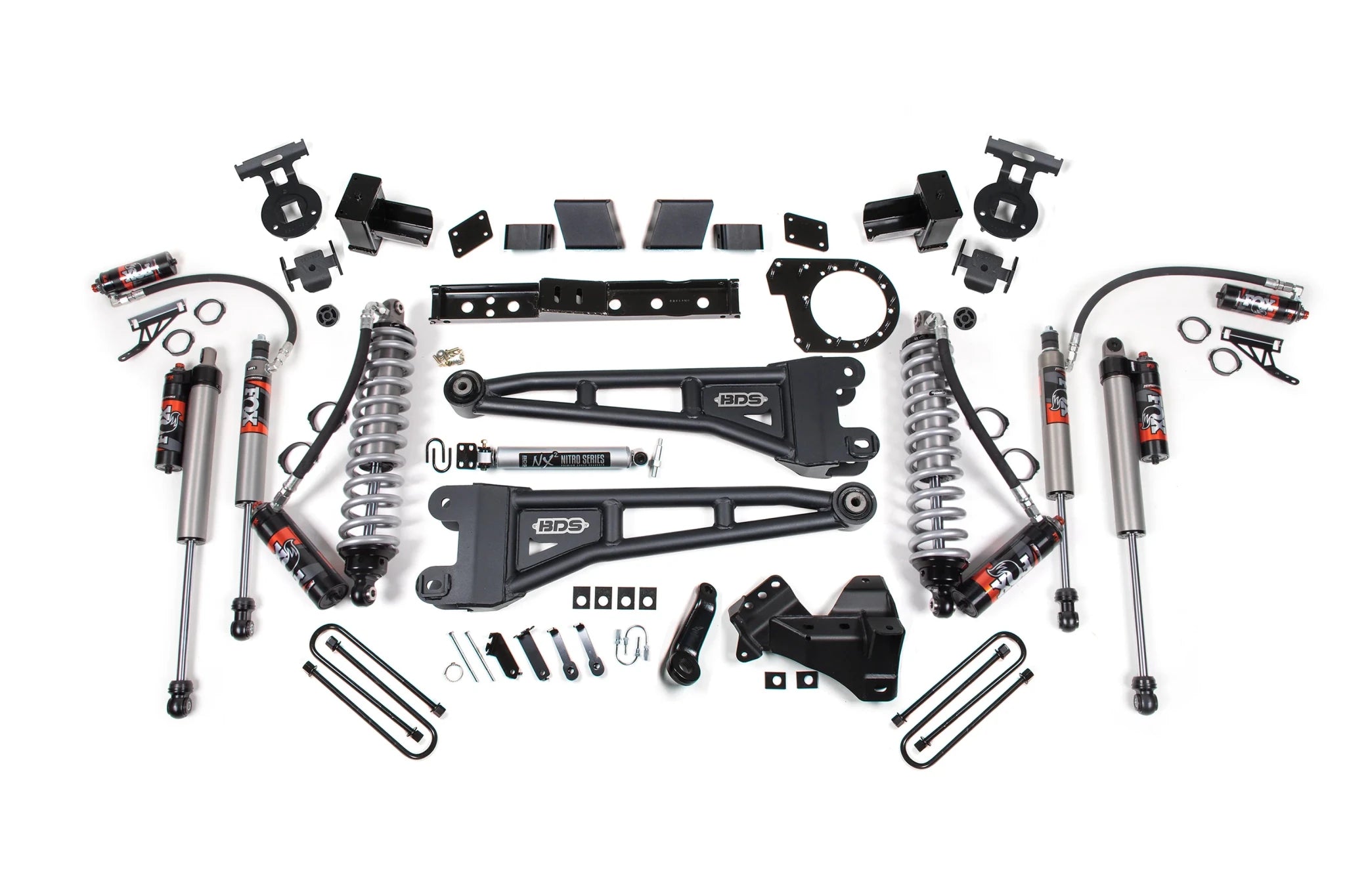 BDS Suspension 6 Inch Lift Kit w/ Radius Arm FOX 2.5 Coil-Over Conversion (2020-2022 6.7L PowerStroke DRW, 4WD) - Southern Diesel Supply