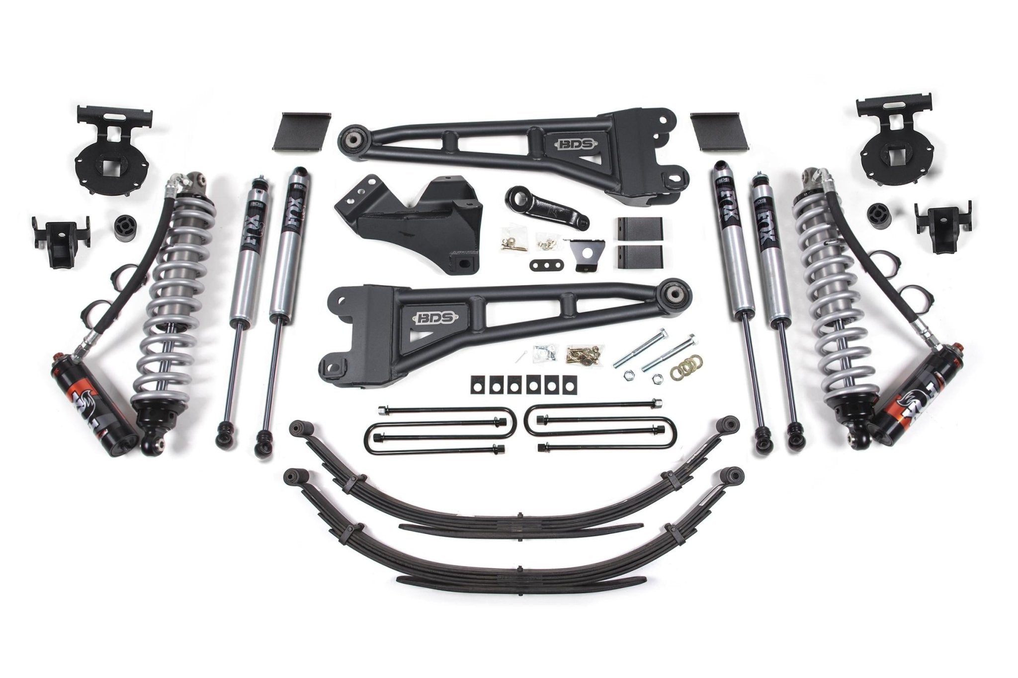 BDS Suspension 6 Inch Lift Kit w/ Radius Arm FOX 2.5 Performance Elite Coil - Over Conversion (2011 - 2016 Powerstroke 4WD) - Southern Diesel Supply