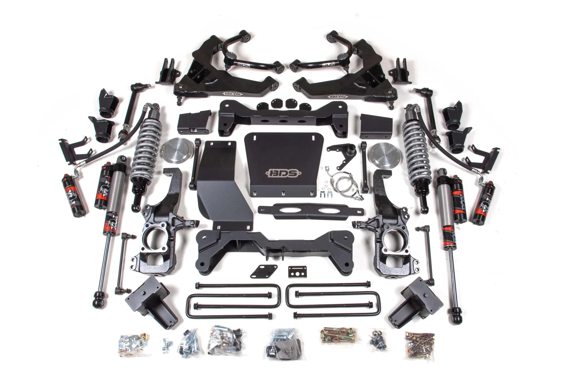 BDS Suspension 6.5 Inch Lift Kit FOX 2.5 Coil - Over Conversion Shocks (2020 - 2026 Duramax) - Southern Diesel Supply