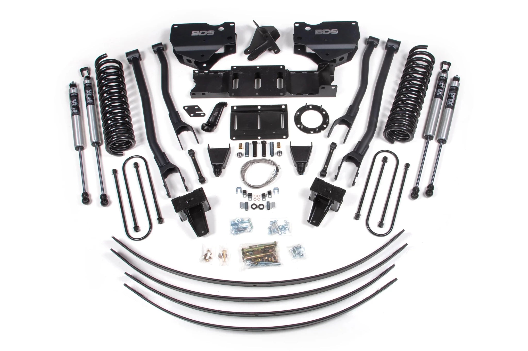 BDS Suspension 8 Inch Lift Kit w/ 4 - Link (2019 - 2024 3500 Cummins 4WD) - Southern Diesel Supply