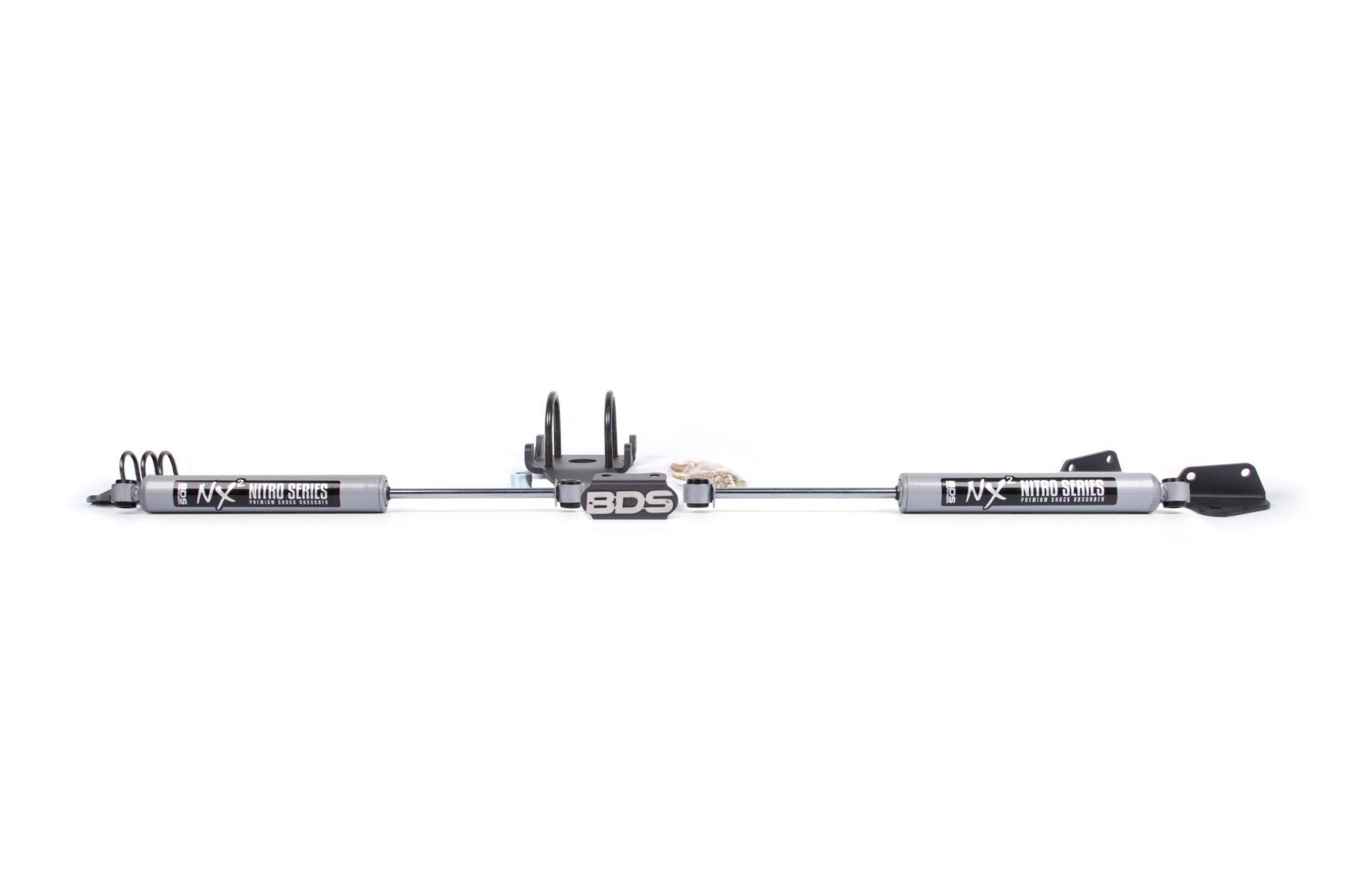 BDS Suspension BDS2014DH Dual Steering Stabilizer Kit w/ NX2 Shocks (2009 - 2013 Cummins 4WD) - Southern Diesel Supply