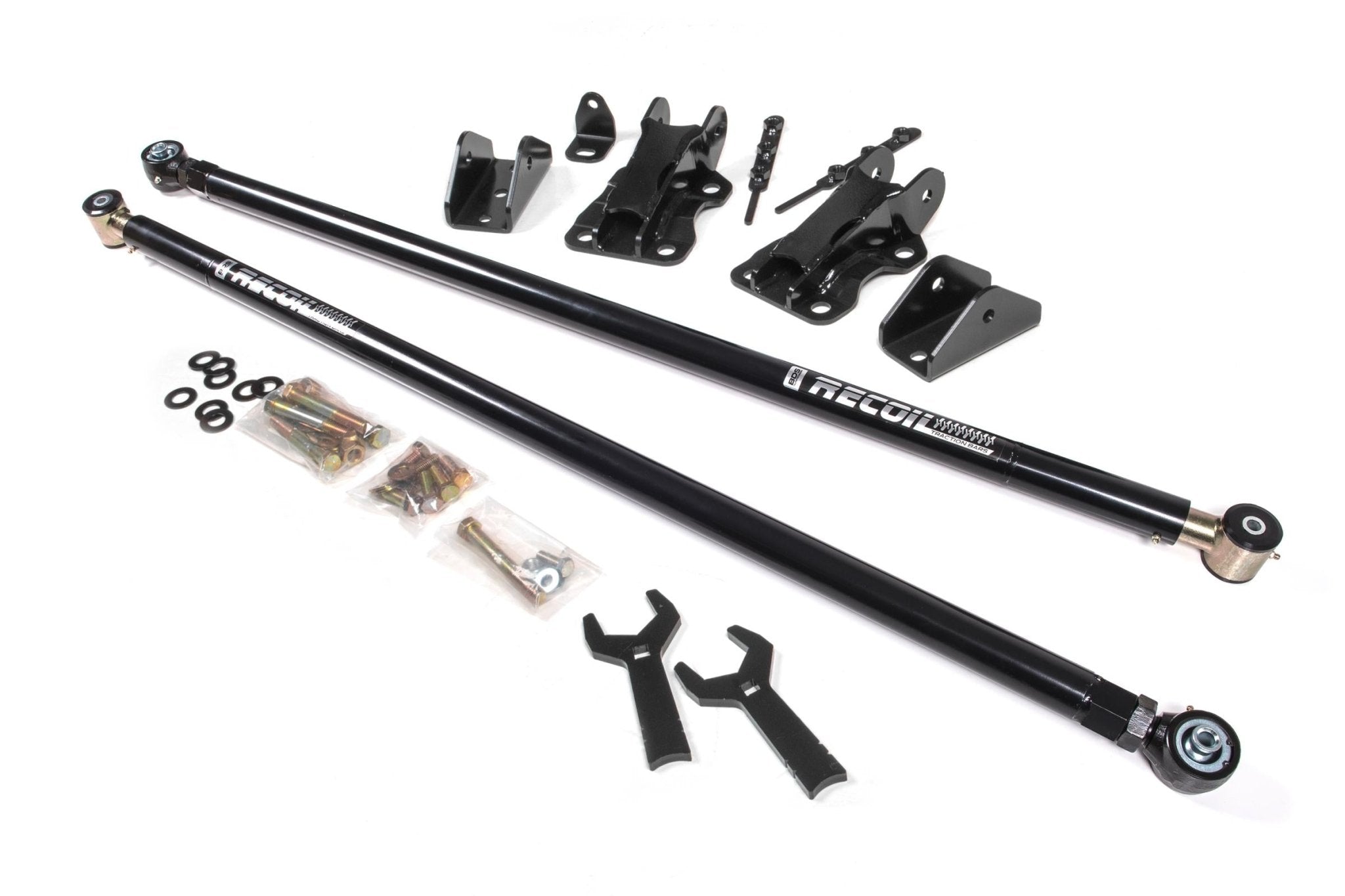 BDS Suspension BDS2312 Recoil Traction Bar Kit (2017 - 2026 Powerstroke 4WD, 4.5in Axle) - Southern Diesel Supply