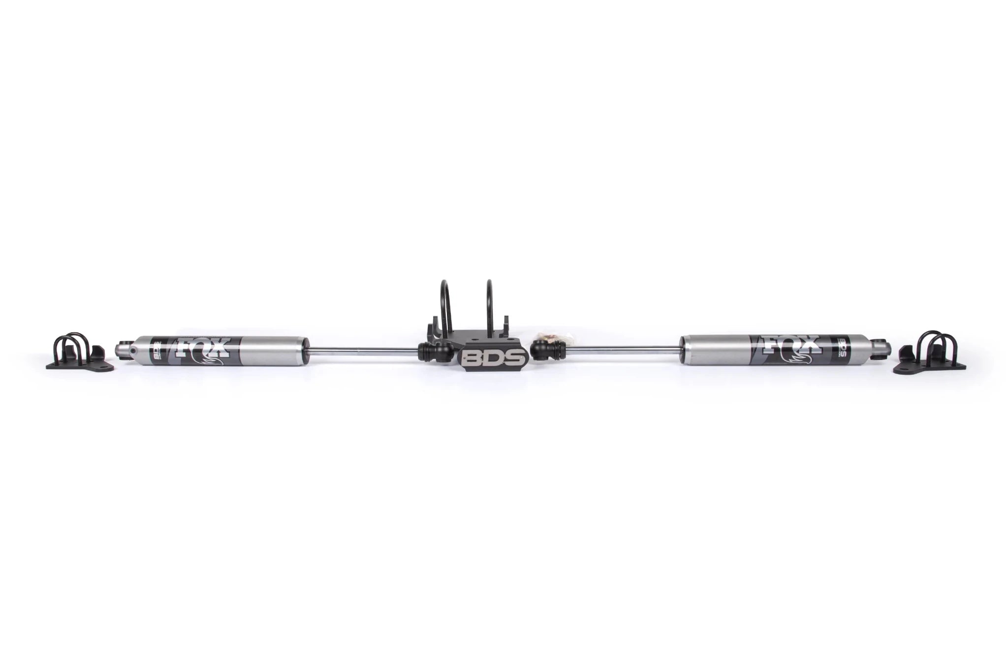 BDS Suspension Dual Steering Stabilizer Kit for 2.5-9 Inch Lift (2005-2026 6.7L PowerStroke 4WD) - Southern Diesel Supply