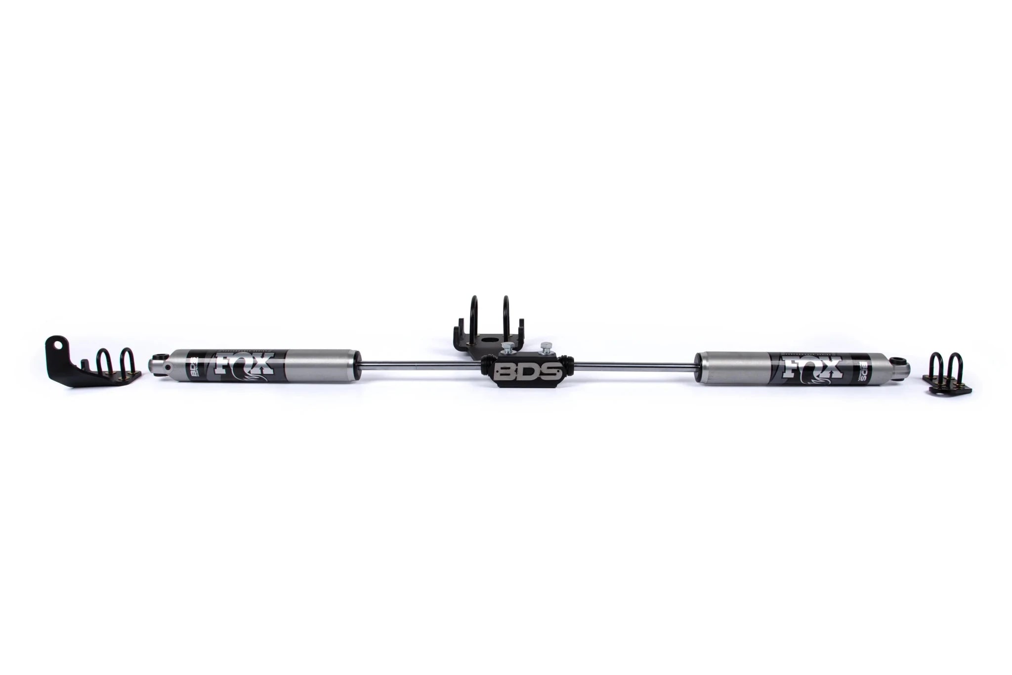 BDS Suspension Dual Steering Stabilizer Kit w/ FOX 2.0 Performance Shocks (1994-2002 2500 5.9L Cummins 4WD) - Southern Diesel Supply