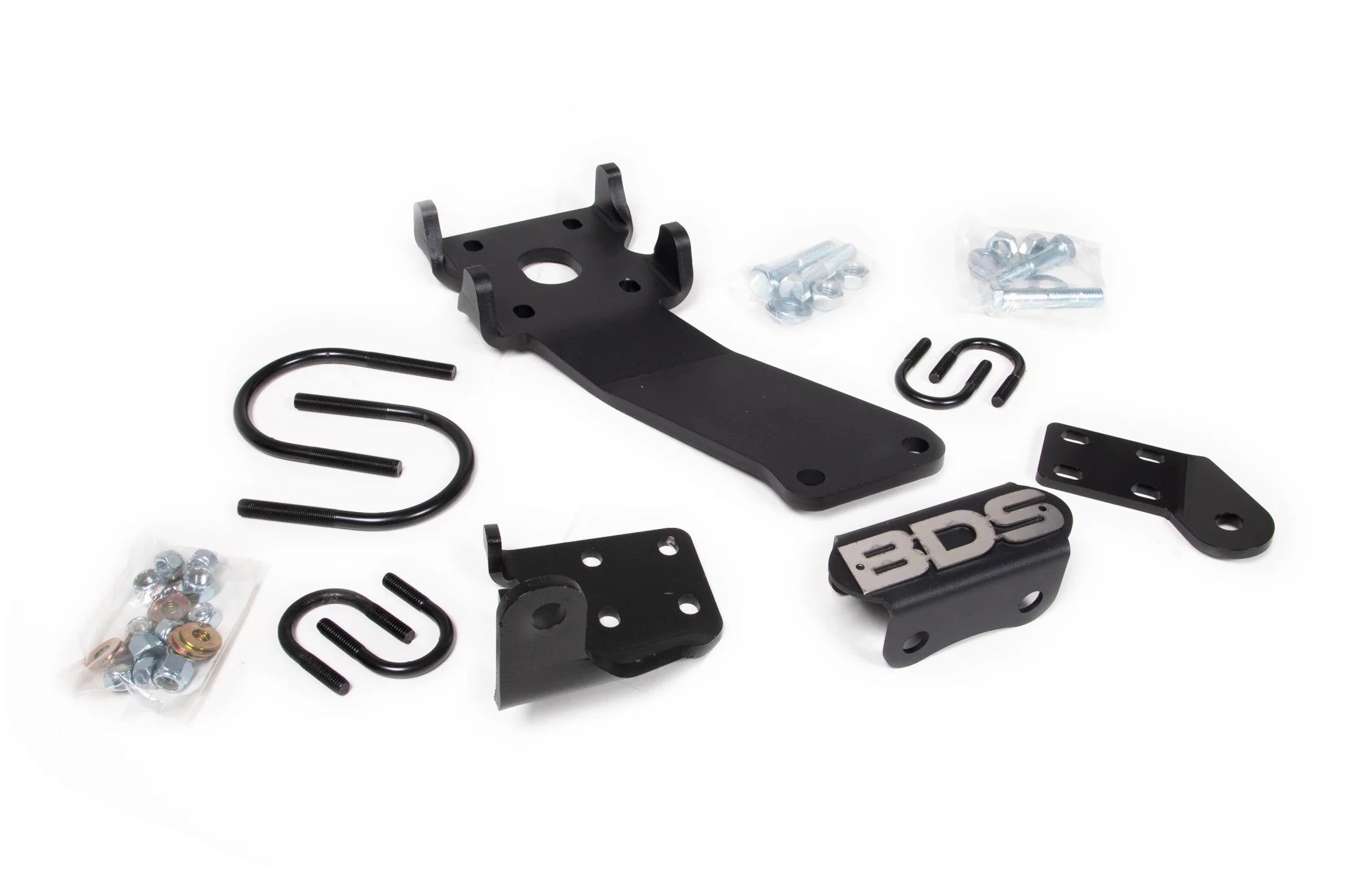 BDS Suspension Dual Steering Stabilizer Mounting Kit (1994-2002 5.9L Cummins 4WD) - Southern Diesel Supply