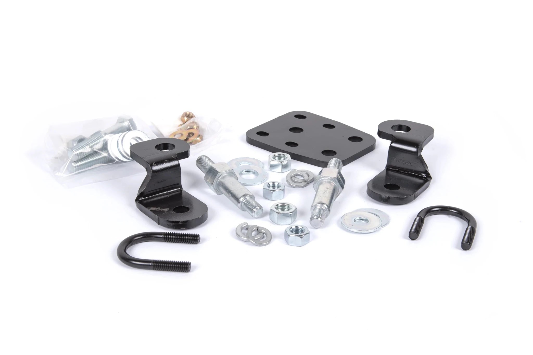 BDS Suspension Dual Steering Stabilizer Mounting Kit (2001-2010 2500 6.6L Duramax 4WD) - Southern Diesel Supply