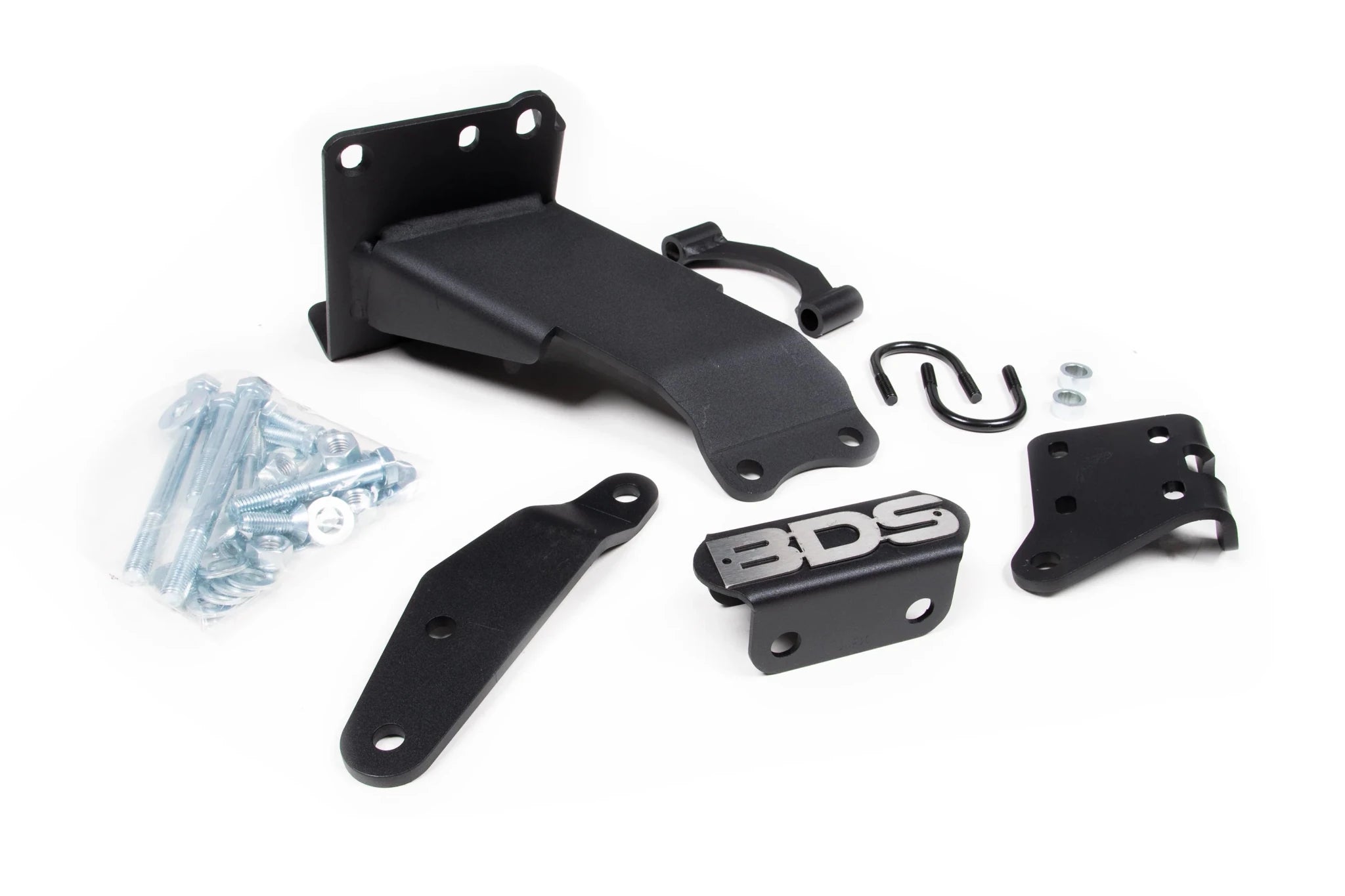 BDS Suspension Dual Steering Stabilizer Mounting Kit (2019-2026 6.7L Cummins 4WD) - Southern Diesel Supply
