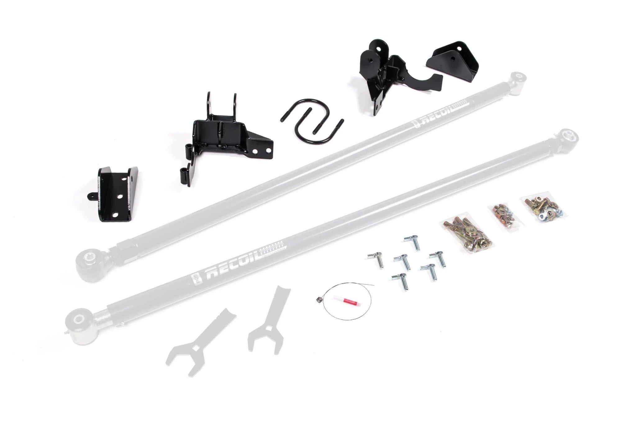 BDS Suspension Recoil Traction Bar Mounting Kit (2011-2019 6.6L Duramax) - Southern Diesel Supply