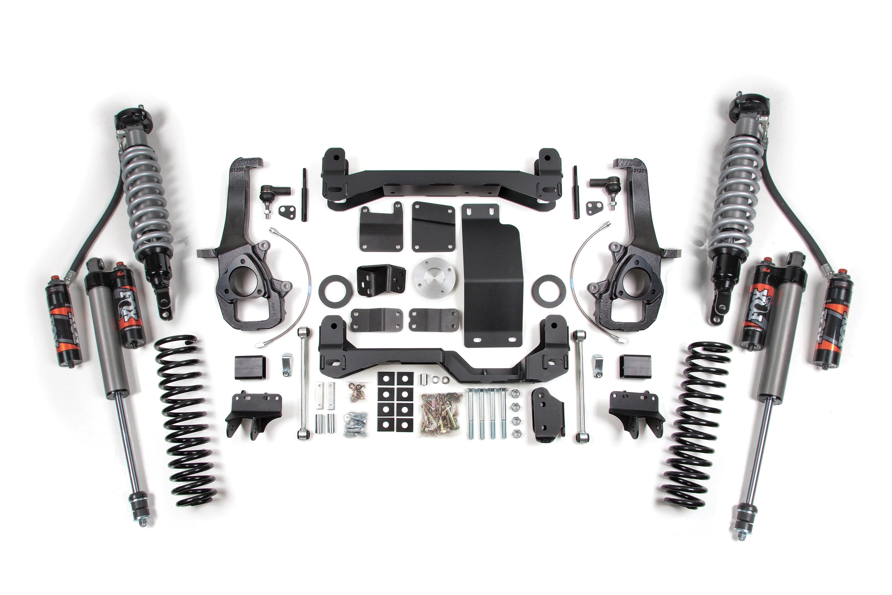 BDS Suspension Inch Lift Kit FOX 2.5 Performance Elite Coilover (2014-2018 3.0L Cummins 4WD)