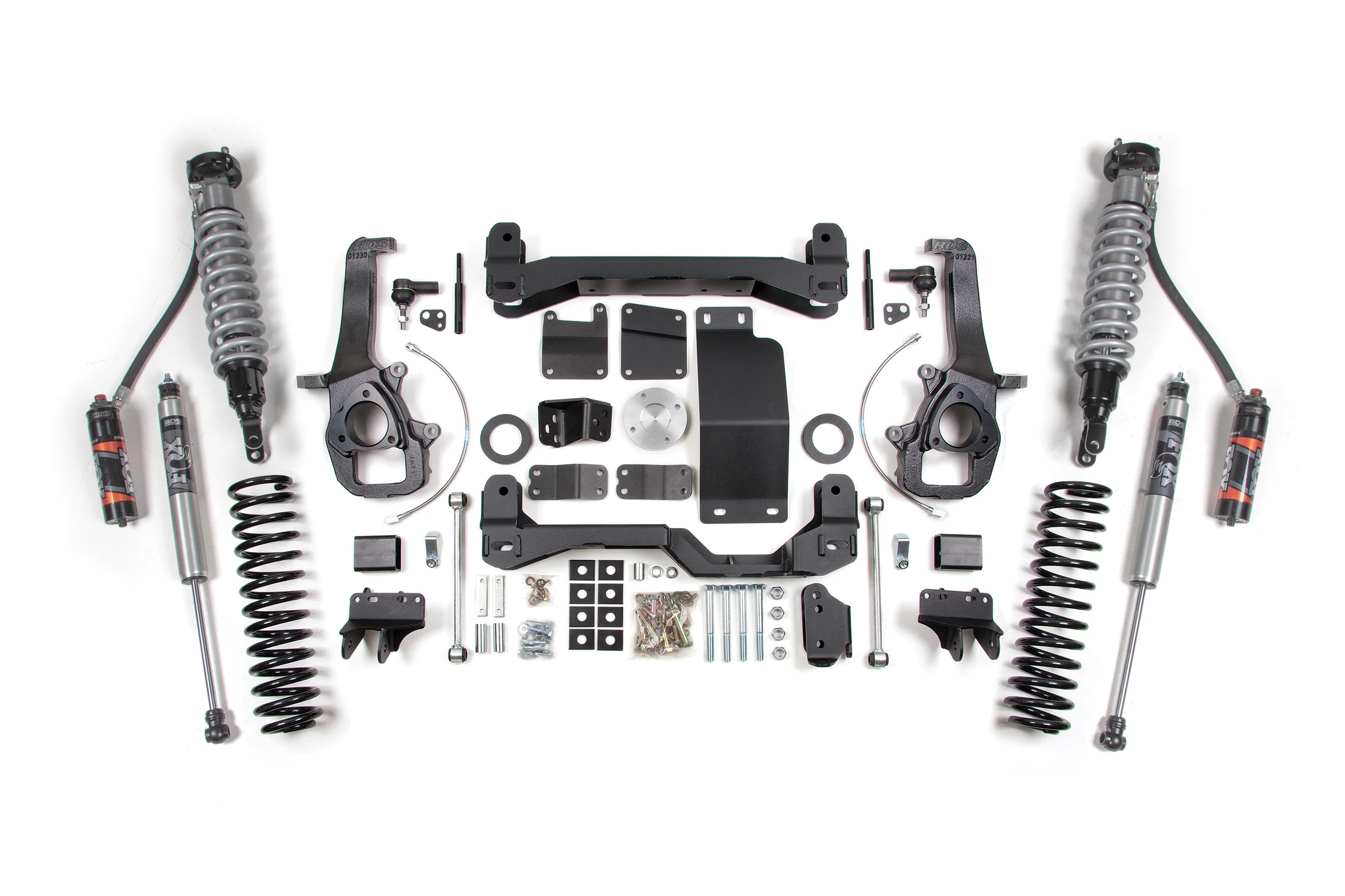 BDS Suspension Inch Lift Kit FOX 2.5 Performance Elite Coilover (2014-2018 3.0L Cummins 4WD)