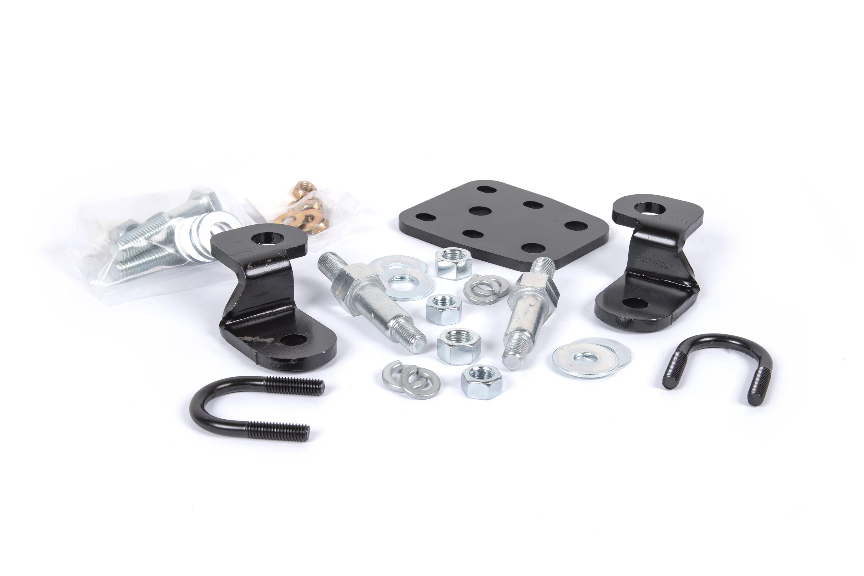 BDS Suspension Dual Steering Stabilizer Mounting Kit (2001-2010 2500 6.6L Duramax 4WD)