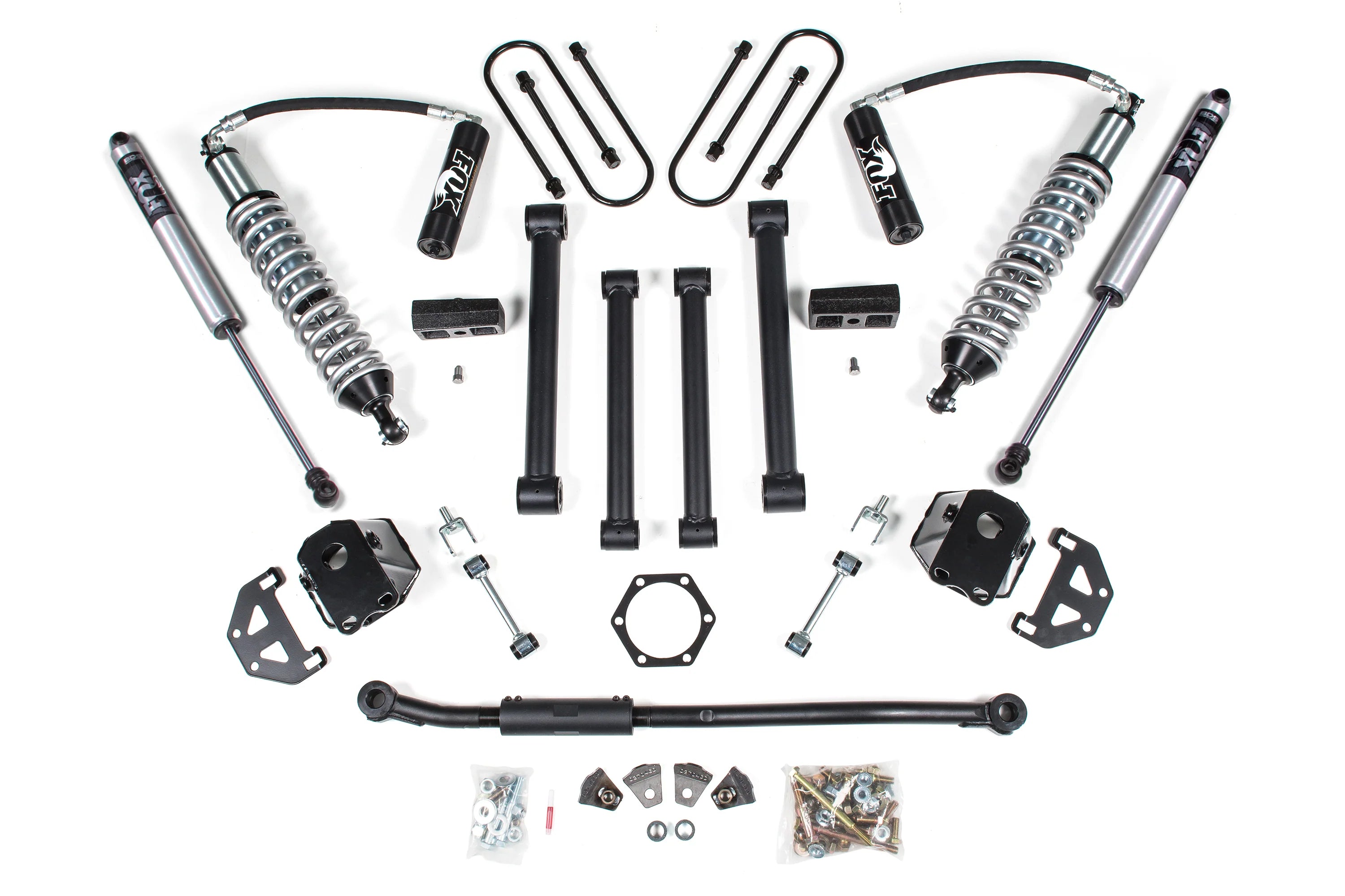 BDS Suspension 3 Inch Lift Kit FOX 2.5 Coilover Conversion (2003-2013 5.9/6.7L Cummins 4WD)