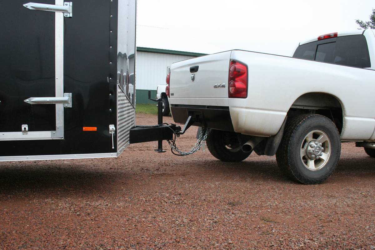 BHP BHP10012 Behind Roll Pan 2 Inch Hidden Receiver Hitch (2003 - 2018 Cummins) - Southern Diesel Supply