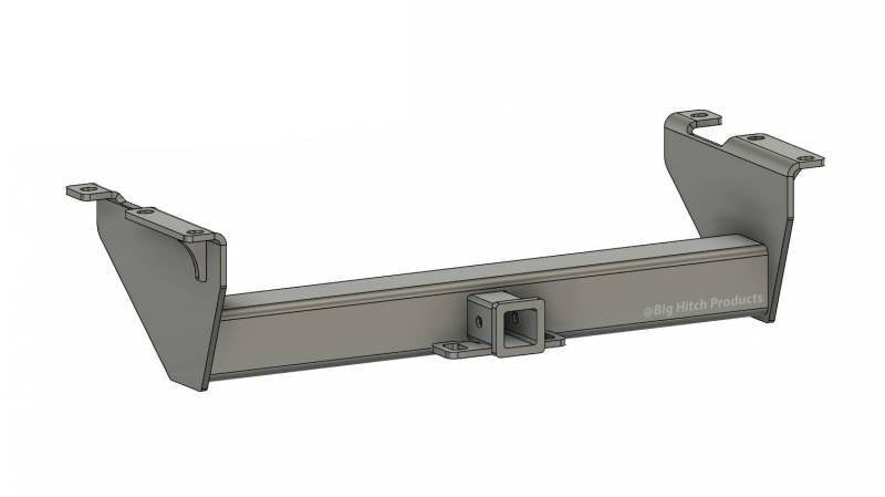 BHP BHP1035 Long Box Below Roll Pan 2 Inch Receiver Hitch (2007.5 - 2010 Duramax) - Southern Diesel Supply