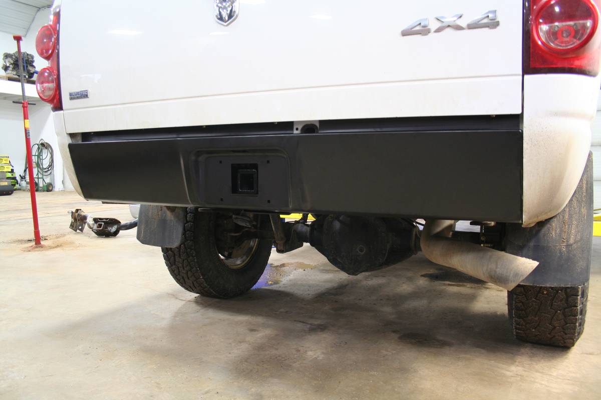 BHP BHP6001 Steel Roll Pan W/ License Plate Light Kit (2003 - 2009 Cummins) - Southern Diesel Supply