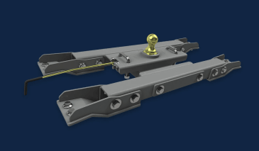 B&W Trailer Hitches B&W GNRK1020 Turnoverball Gooseneck Hitch - Southern Diesel Supply