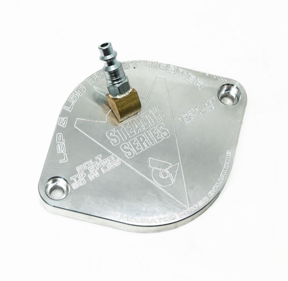 Calibrated Power / DuramaxTuner Stealth Boost Tester - L5P Faceplate Adapter - Southern Diesel Supply