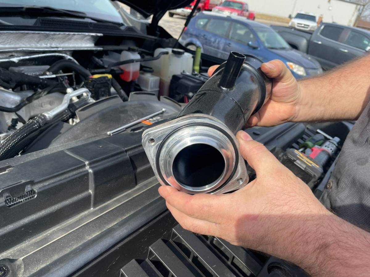 Calibrated Power Solutions Intake Horn Anti-Surge Ring (2017-2021 6.6L Duramax) - Southern Diesel Supply