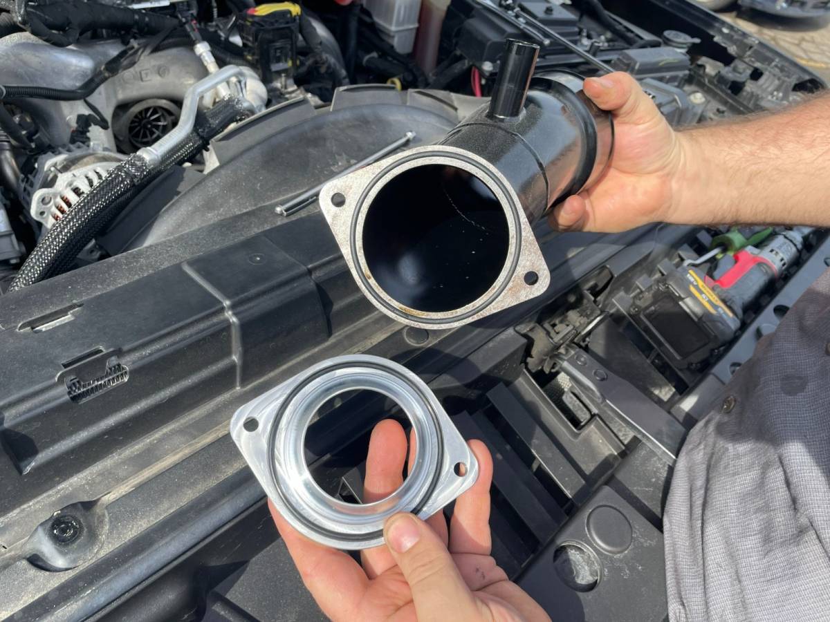 Calibrated Power Solutions Intake Horn Anti-Surge Ring (2017-2021 6.6L Duramax) - Southern Diesel Supply