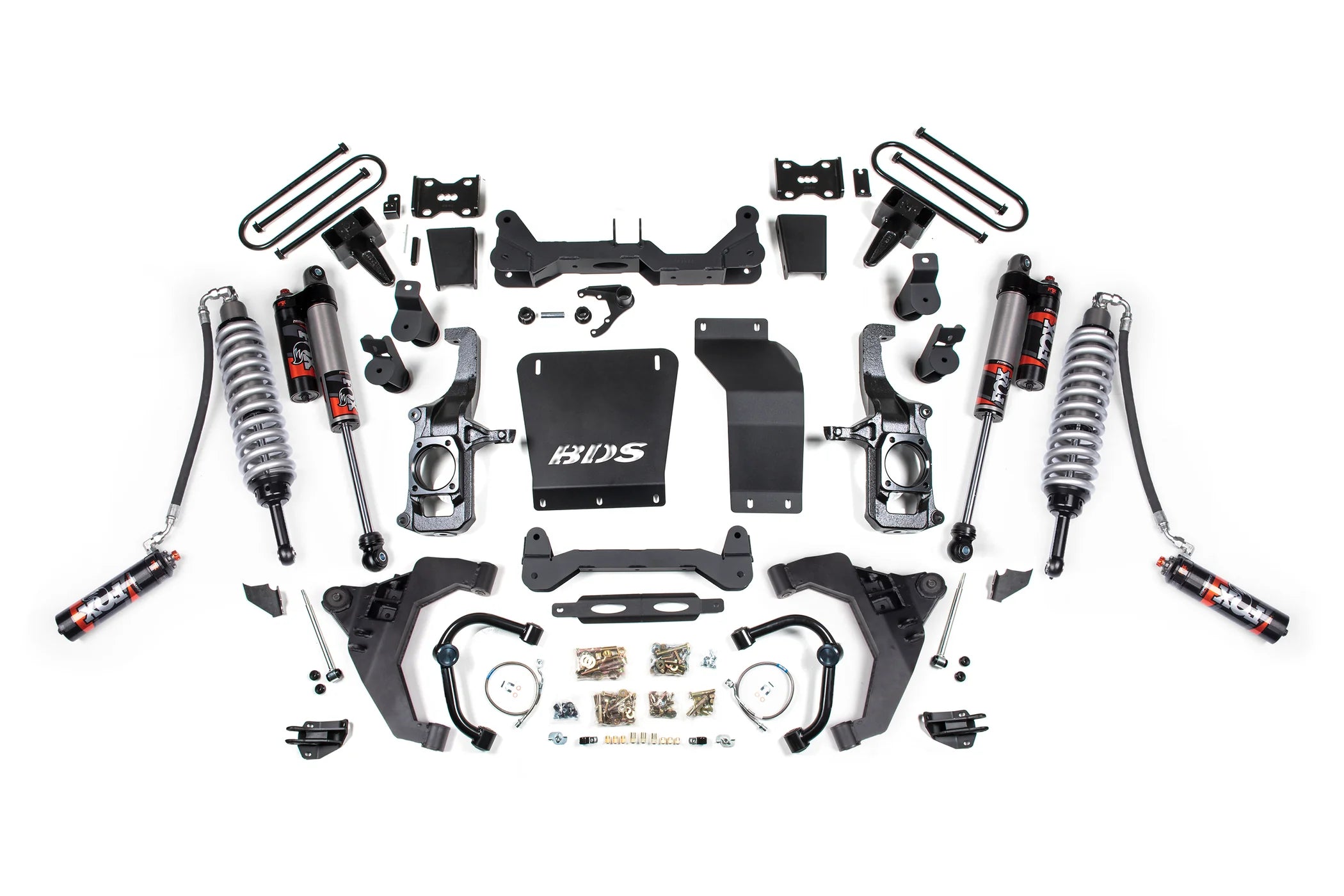 BDS Suspension 6.5 Inch Lift Kit FOX 2.5 Coilover Conversion (2011-2019 6.6L Duramax)