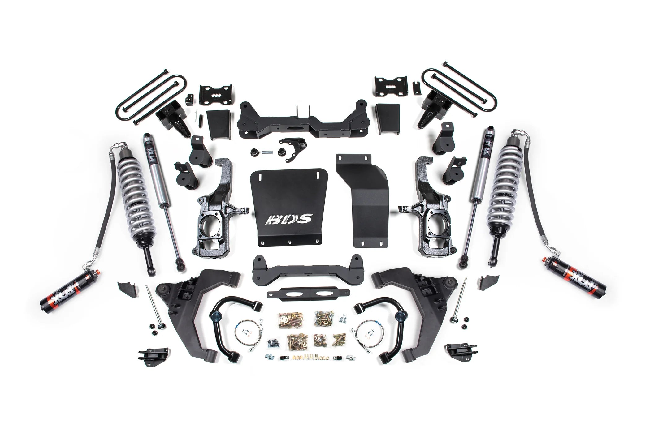 BDS Suspension 6.5 Inch Lift Kit FOX 2.5 Coilover Conversion (2011-2019 6.6L Duramax)