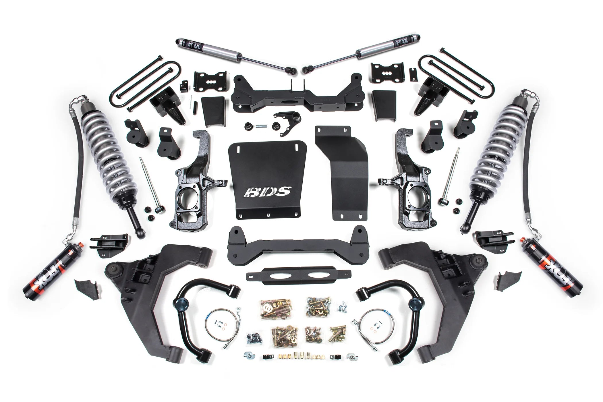 BDS Suspension 6.5 Inch Lift Kit FOX 2.5 Coilover Conversion (2011-2019 6.6L Duramax)