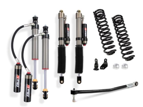 Cognito 2-Inch Elite Leveling Kit with 2.5 Elka Remote Reservoir Shocks for 17-19 Ford F-250/F-350 & 20-24 Tremor F-250/350 4WD - Southern Diesel Supply