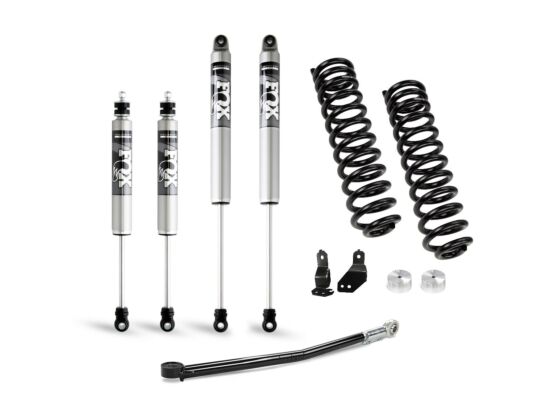 Cognito 2-inch Performance Leveling Kit with Fox PS 2.0 IFP Shocks for 17-24 Ford Super Duty F-450 Trucks - Southern Diesel Supply