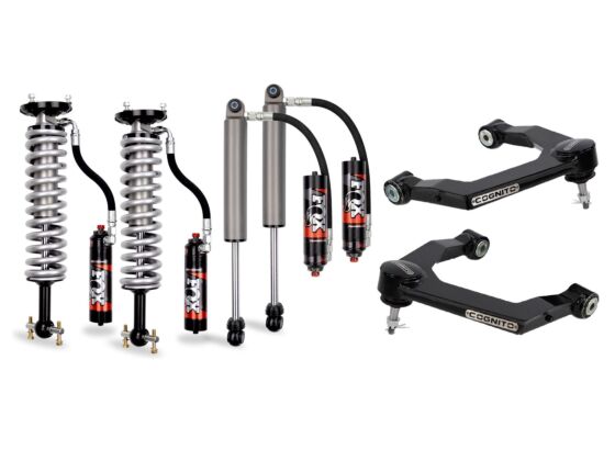 Cognito 3-Inch Elite Ball Joint Leveling Kit with Fox 2.5 Elite Performance Series Shocks for 19-25 Silverado/Sierra 1500 2WD/4WD - Southern Diesel Supply