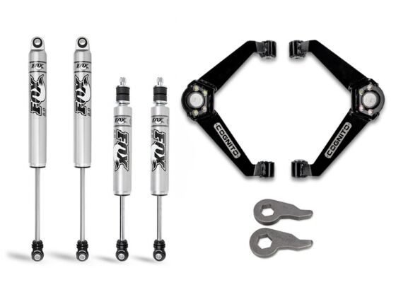 Cognito 3-Inch Performance Leveling Kit with Fox PS 2.0 IFP Shocks for 01-10 Silverado/Sierra 2500-3500 2WD/4WD - Southern Diesel Supply