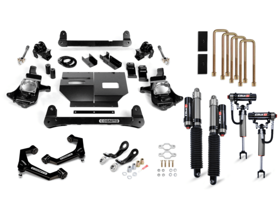 Cognito 4-Inch Elite Lift Kit with Elka 2.5 Reservoir Shocks for 11-19 Silverado/Sierra 2500/3500 2WD/4WD - Southern Diesel Supply