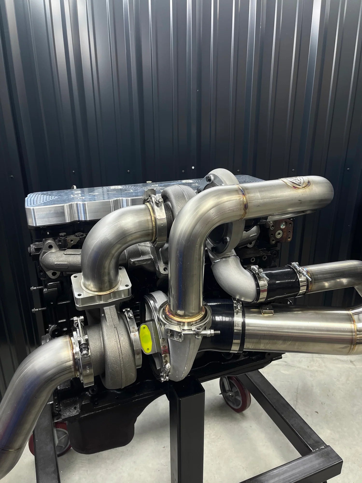 EvilFab Cummins S300/S400 Over Under Compound Kit - Southern Diesel Supply