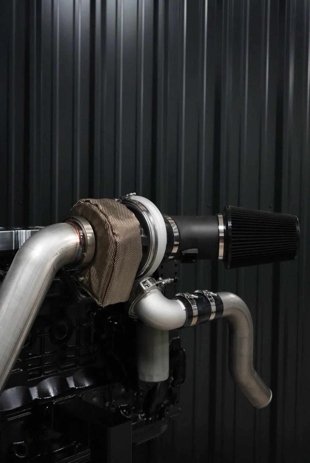 EvilFab Cummins Street Series S400 Single Turbo Kit - Southern Diesel Supply