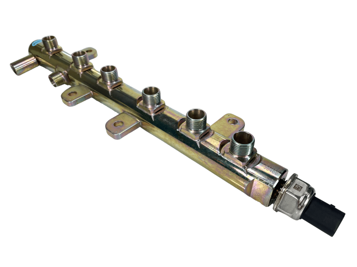 Exergy Performance E06 20450 Replacement Fuel Rail (Complete w/Sensor & PRV) (2013 - 2018 Cummins) - Southern Diesel Supply