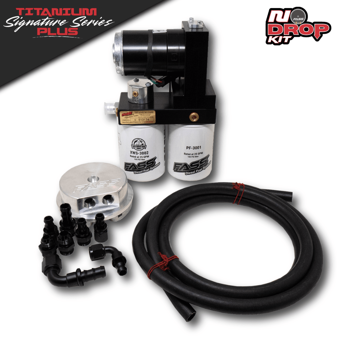 FASS NDTSPC12100G Diesel Fuel Systems for 2015 - 2016 Duramax 6.6L No - Drop Plus 100GPH - Southern Diesel Supply