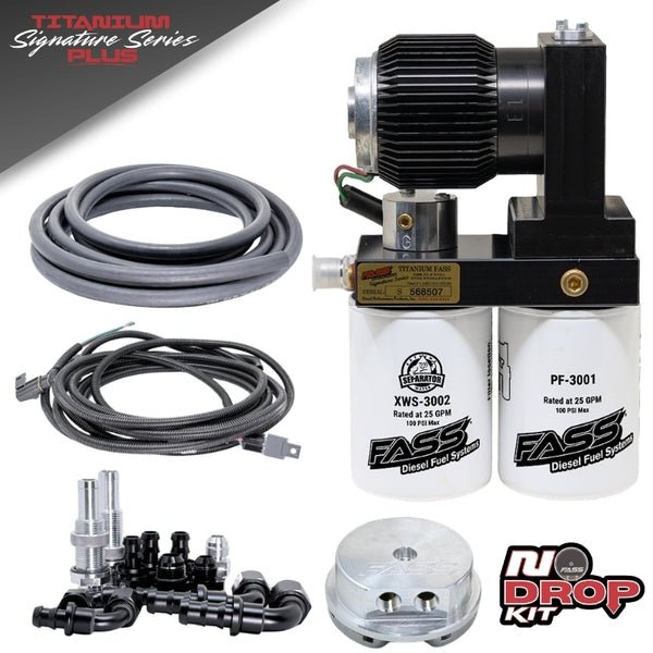 FASS No-Drop Series PLUS 140F 110GPH Fuel System (2014-2019 3.0L Ecodiesel) - Southern Diesel Supply