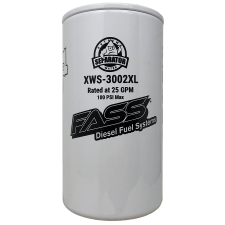 FASS XWS3002XL Extended Length Extreme Water Separator Filter - Southern Diesel Supply