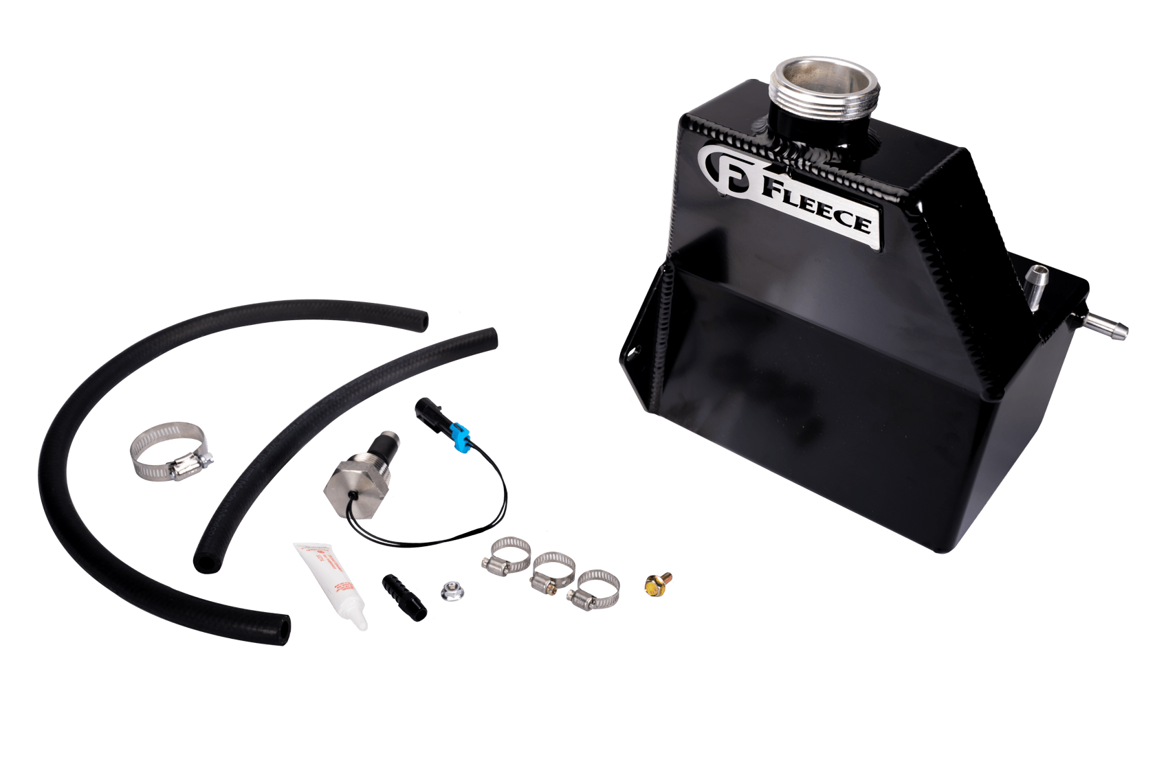 Fleece FPE - CUMM - CLNT - TNK - 1318 Replacement Coolant Tank (2013 - 2018 Cummins) - Southern Diesel Supply