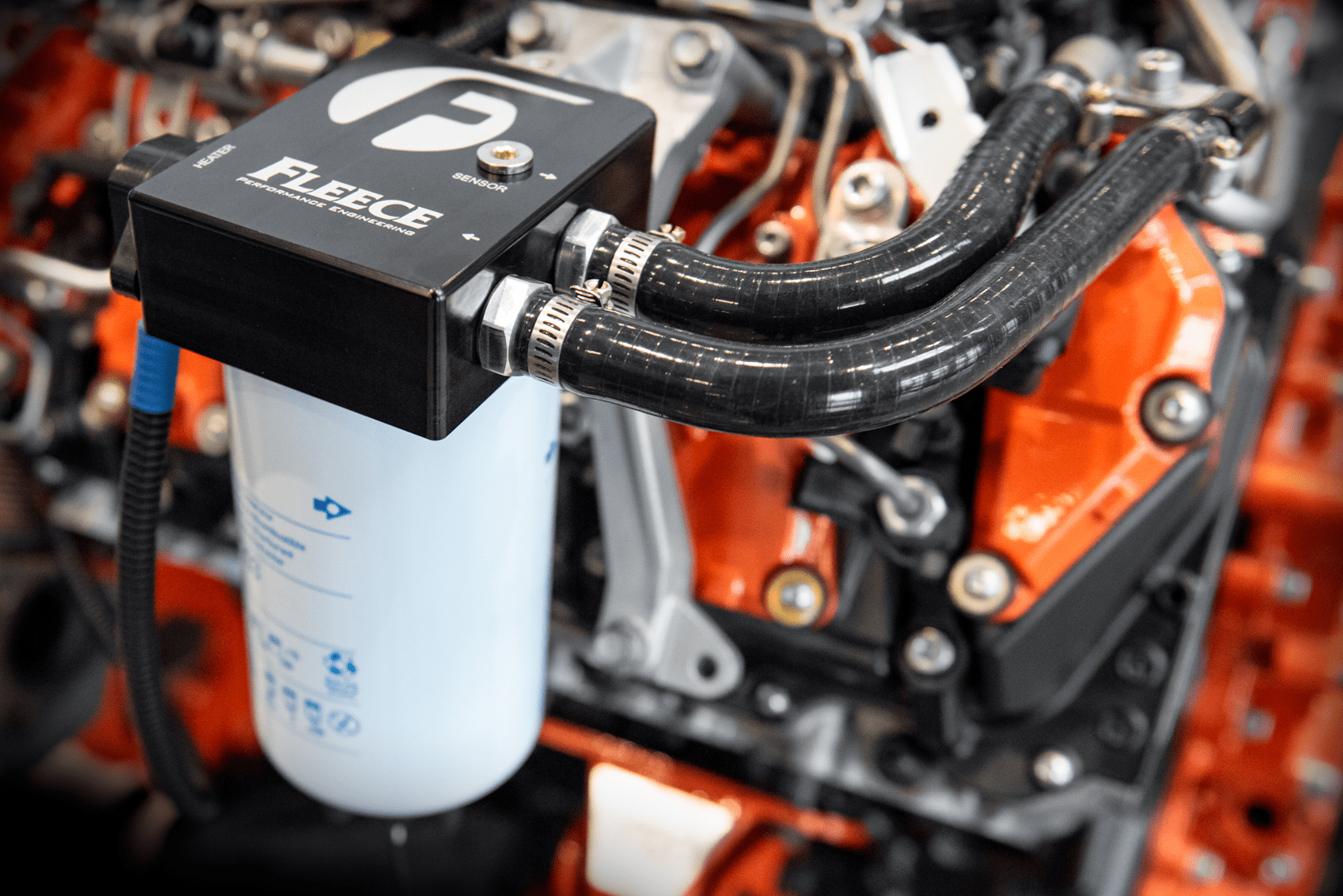 Fleece FPE - DMAX - HFFBA - 1116 Auxiliary Heated Fuel Filter Kit (2011 - 2016 Duramax) - Southern Diesel Supply