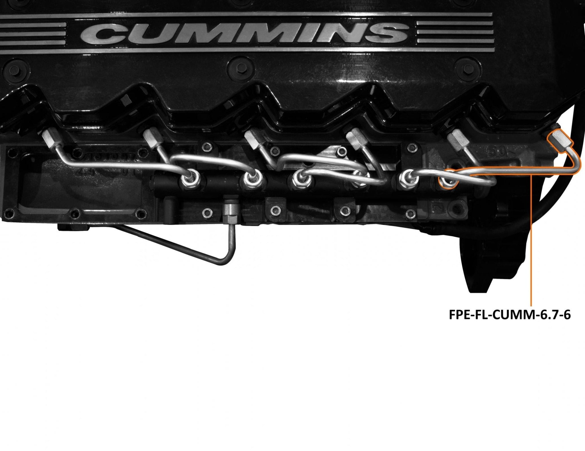 Fleece FPE - FL - CUMM - 6.7 - 6 Number 6 Injection Line (2007.5 - 2018 Cummins) - Southern Diesel Supply