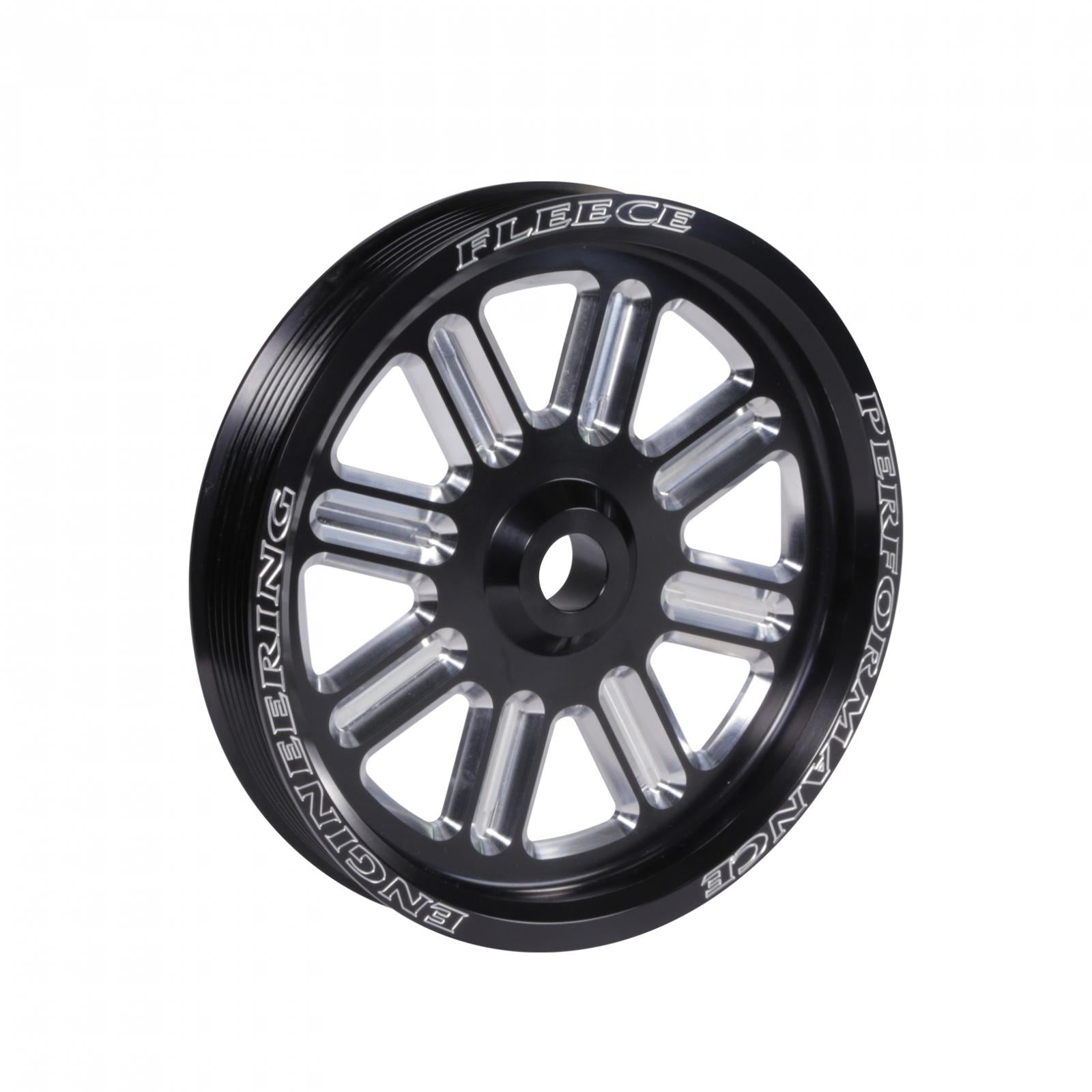 Fleece Performance Engineering | Fleece FPE - 34211 Spoke Design Cummins Dual Pump Pulley | Fuel System - Southern Diesel Supply