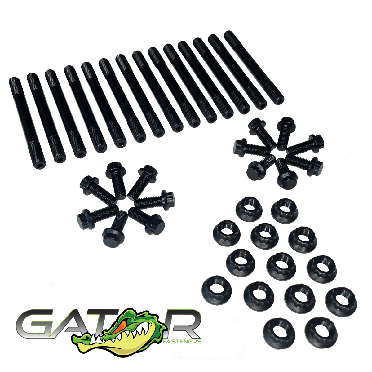 Gator Fasteners MSK67C Heavy Duty Main Stud Kit w/ Factory Girdle (2007.5 - 2025 Cummins) - Southern Diesel Supply