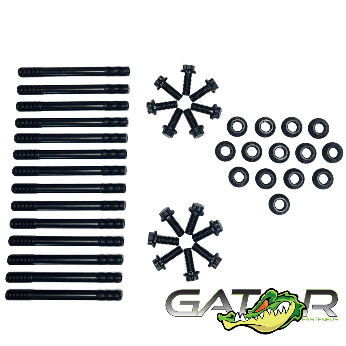 Gator Fasteners MSK67C Heavy Duty Main Stud Kit w/ Factory Girdle (2007.5 - 2025 Cummins) - Southern Diesel Supply