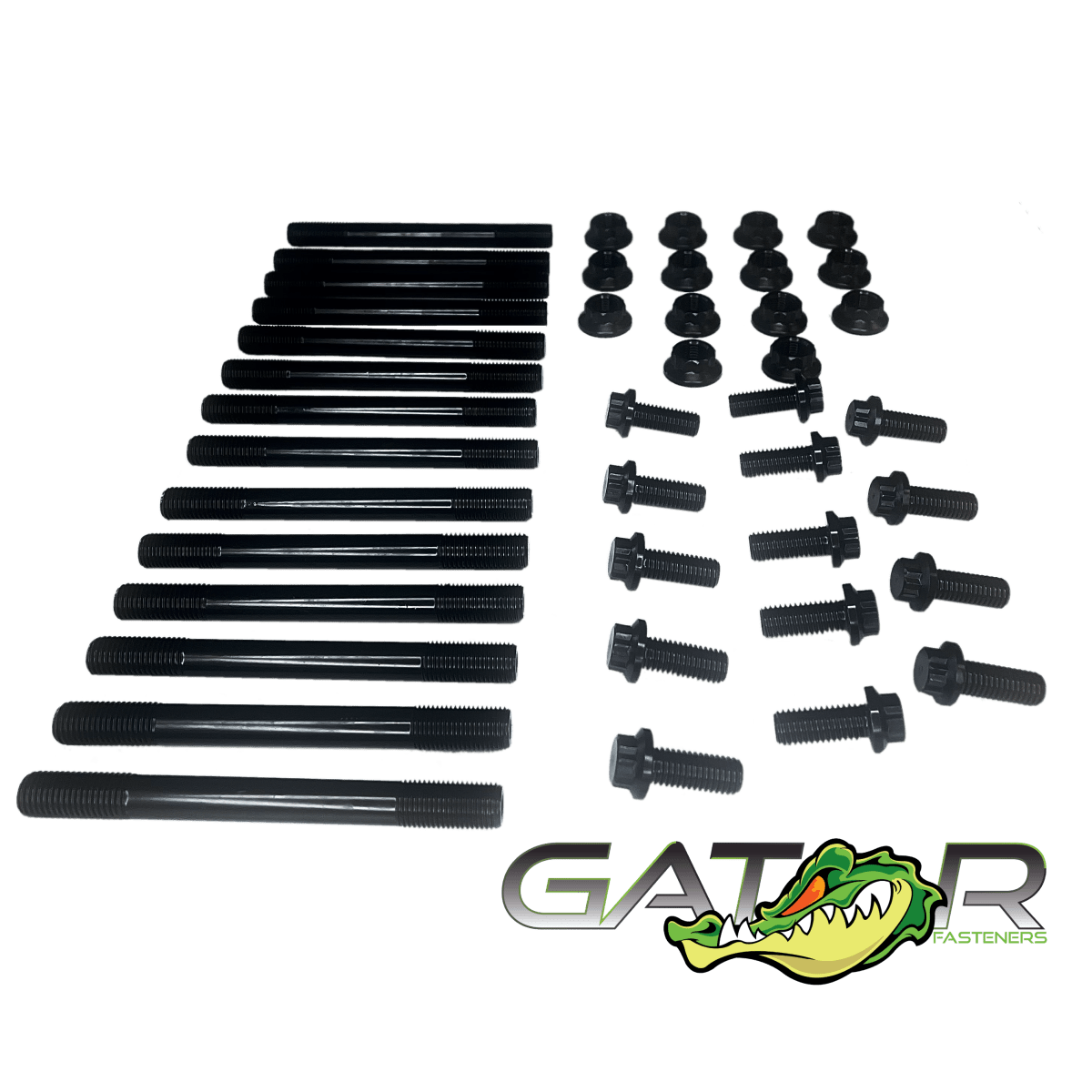Gator Fasteners MSK67C Heavy Duty Main Stud Kit w/ Factory Girdle (2007.5 - 2025 Cummins) - Southern Diesel Supply