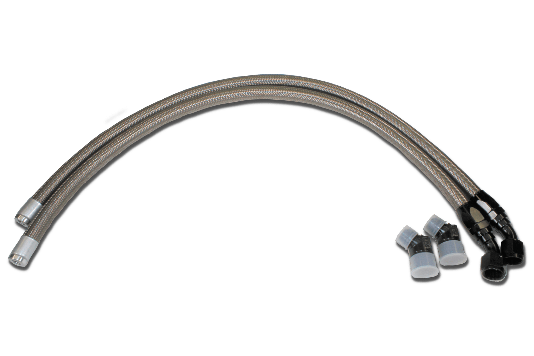 G&R Diesel GRD59CM3003 Tappet Cover Hose Kit Braided Stainless (1989 - 2002 Cummins) - Southern Diesel Supply