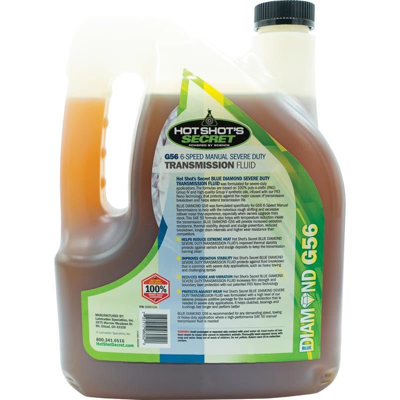 Hot Shot's Secret Blue Diamond G56 Severe Duty SAE 50 Transmission Fluid (1 Gal) - Southern Diesel Supply